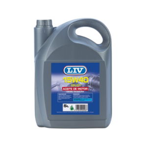 aceite de motor 15w40 marca LIV